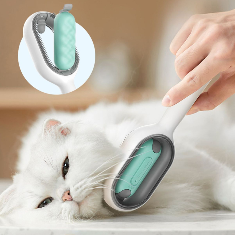 Kit Refrescância Tapete Gelado Médio + Tigela Gelada + Escova Multifuncional para Pets