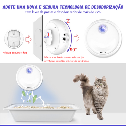 Desodorizador Inteligente para Gatos