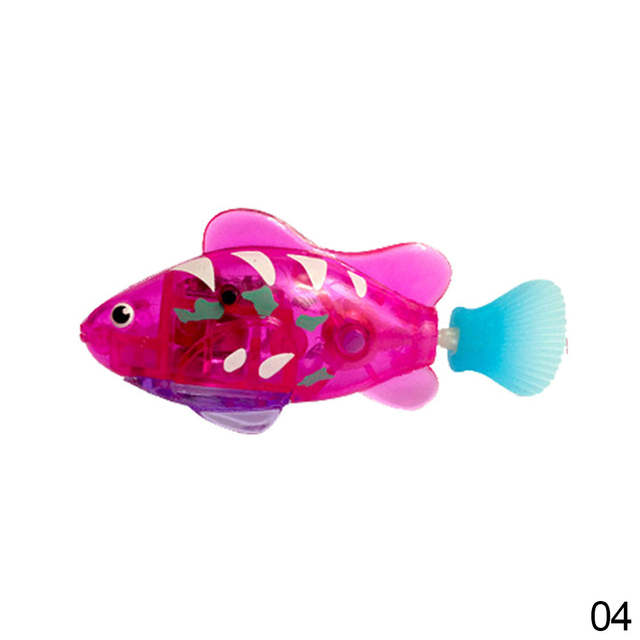 Brinquedo Peixe Robô Nadador para Gatos