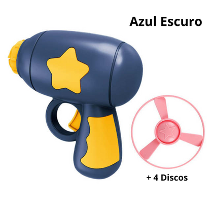 Brinquedo Lançador de Discos para Pets