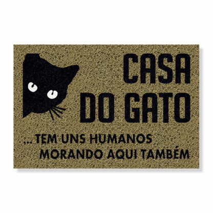 Tapete de Entrada Casa do Gato