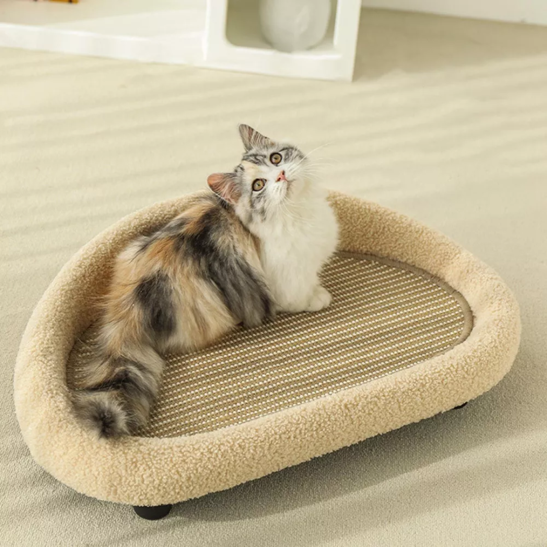 Sofá Cama de Sisal para Gatos